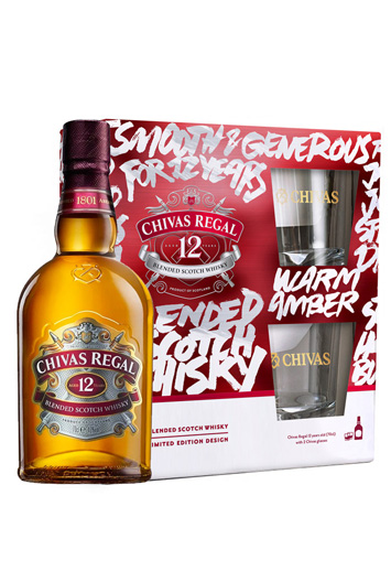 Chivas Regal 12 Y.O. Gift Pack